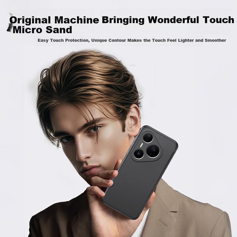 Stiger Phone Case for Huawei Pura80 Pro/Pro+, Huawei P800 Pro/Pro+ Protective Cover, Full Protection Anti-Drop Frosted Anti-Fingerprint Case