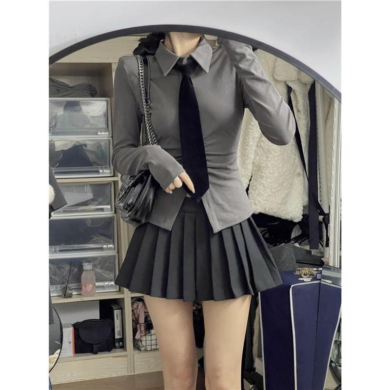 Cămașă Japoneză JK Trendy Slim Fit pentru Primăvară/Toamnă