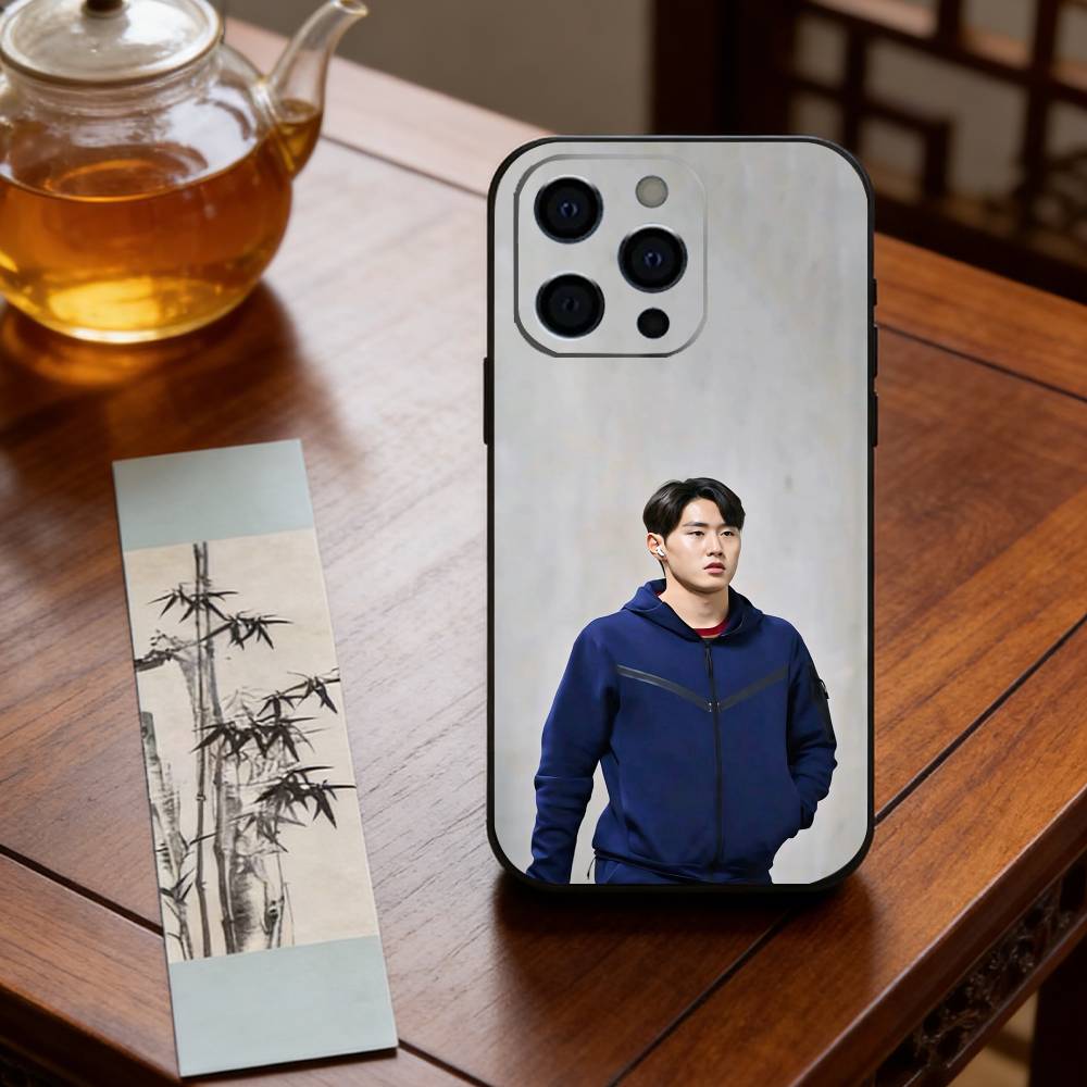 L-Lee Kang-in Phone Case Silicone Soft For IPhone 17 16 15 14 13 12 11 X XR Plus Pro Max Plus