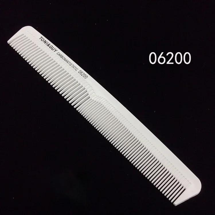 Piepteni de frizerie Plastic alb Piepteni de păr de salon Perie de păr Accesorii de frizerie Accesoriu profesional Instrumente de coafură frizerie