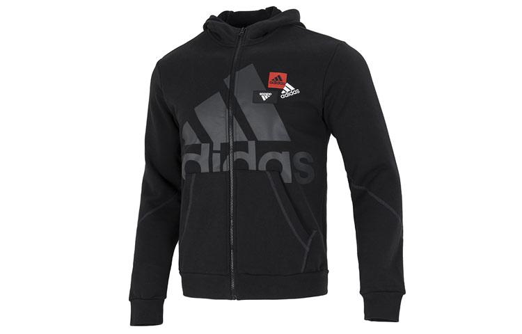 Adidas Jackets Men s Black Hooded Moderate Other HN8993 S