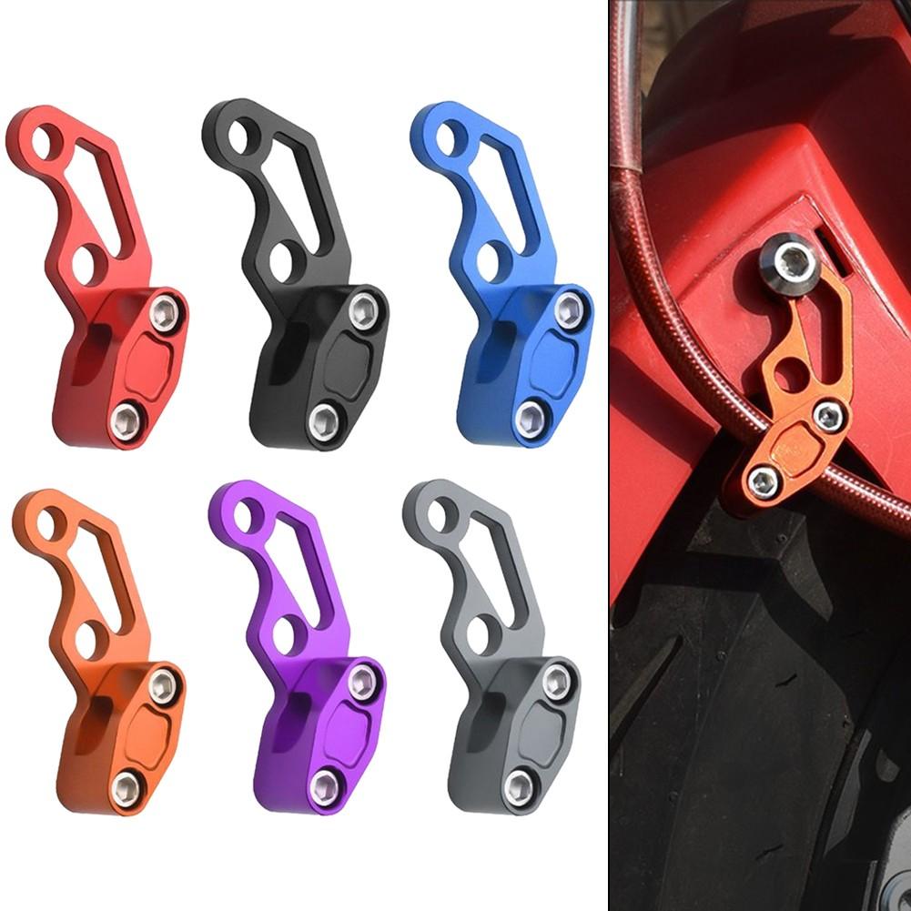 Aluminum Alloy Hose Clamp for Effective Motorcycle Brake Line Support