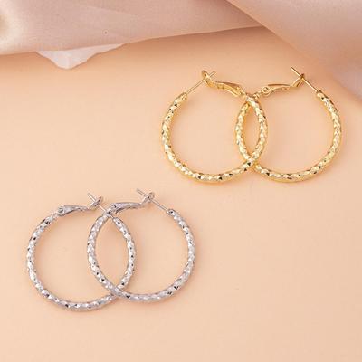 Exaggerated High-End Hoop Earrings - Stylish & Versatile Light Luxury Ear Accessories
