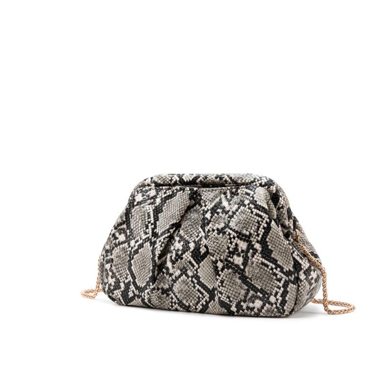 New Vintage Serpentine Women s Handbag Luxury Designer Pleated Cloud Bag Female High Texture Dumpling Bag Crossbody Bag