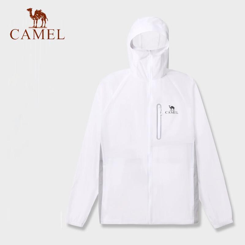 CAMEL Men's UPF50+ Sun Protection Hooded Jacket