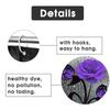 Blooming Flowers Rose Butterfly Shower Curtain Set Waterproof Bathroom Toilet Seat Cover Bath Non-Slip Mat Rug Carpet Bath Decor
