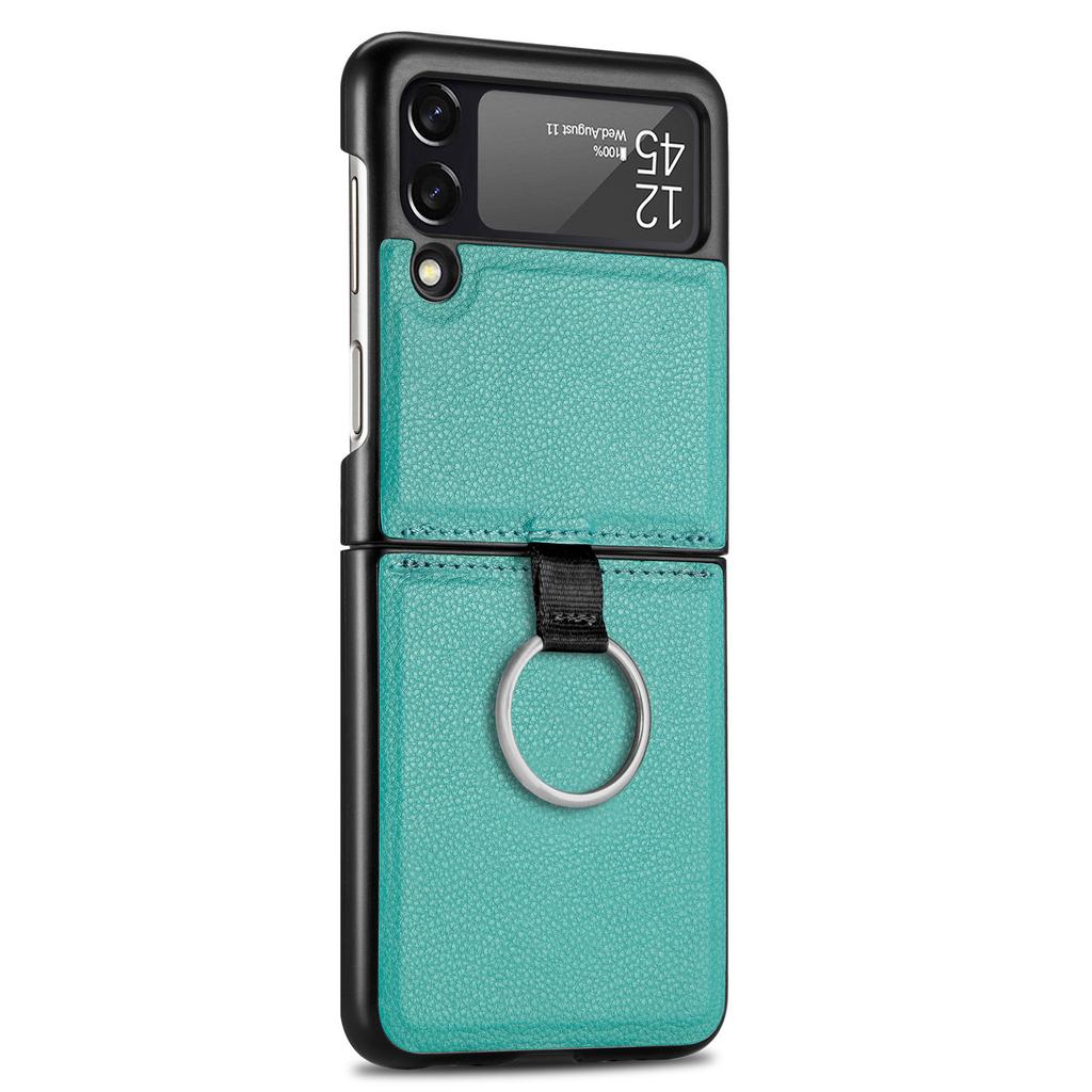 Hot-selling in Japan and South Korea, applicable to Samsung z flip 1/1 ring mobile phone case flip1 folding screen protective case