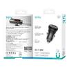 TOTU CC-7-35W Car Phone Charger USB-A + USB-C Dual Ports 35W Fast Charging Socket Cigarette Lighter