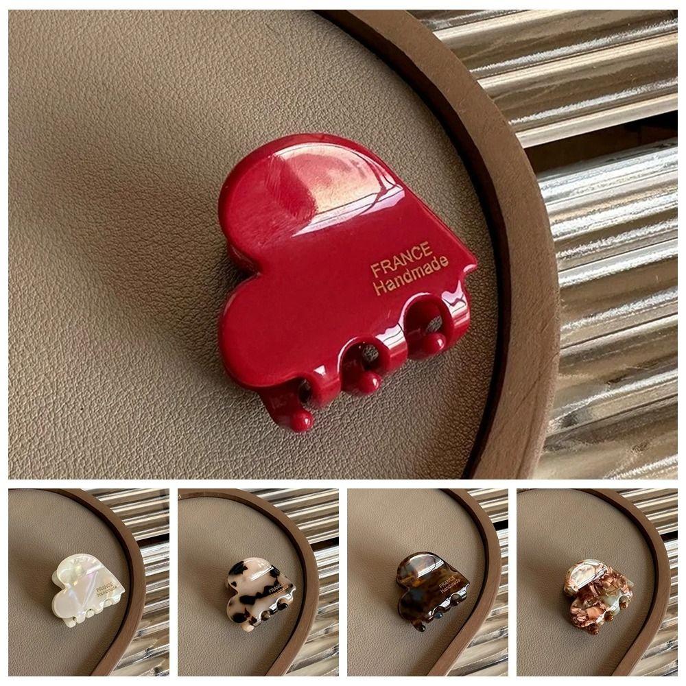 3.5cm Small Hairclaw Acetate Hair Pins Cute Hairclips  Women