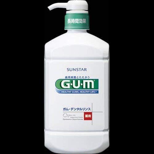[Bulk Purchase] GUM Dental Rinse, Regular Type, 960mL X 2 Sets