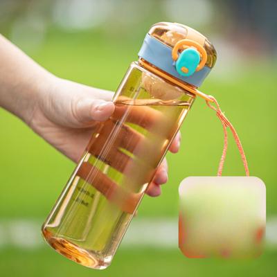 New Plastic Bouncing Cups Student Portable Sports Cups PC Transparent Plastic Cups Activity Gift Cups.