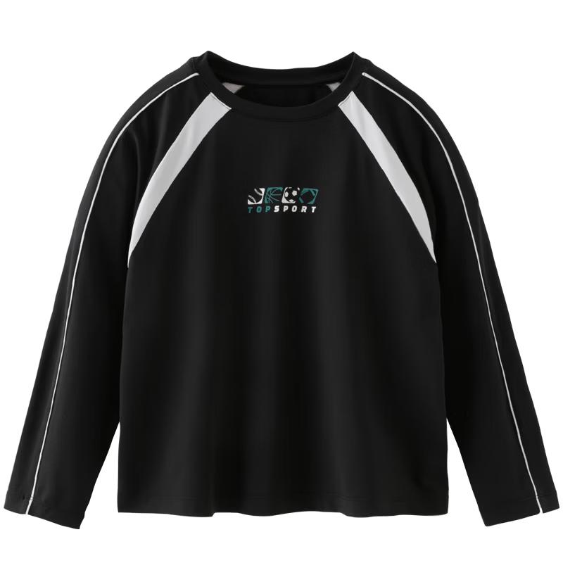 DAVE & BELLA Boys  Moisture-Wicking Anti-Bacterial Long-Sleeve T-Shirt 110 cm