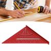 90 Degree Multi Angle Measuring Tool Aluminum Alloy Marking Tool Protractor  Woodworking