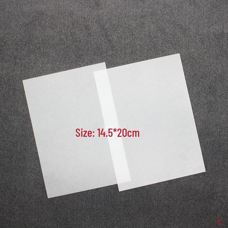14.5*20cm Translucent Heat Shrink Sheets for Colored Pencil DIY, Coarse and Fine Sanding
