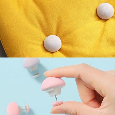 8pcs Mushroom Quilt Holder Quilt Cover Buckle Seamless Household Quilt Cover Four Corners Fixed Artifact Quilt Clip HMM