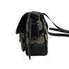 Used COACHShoulder Bag black/beige canvas/leather Women