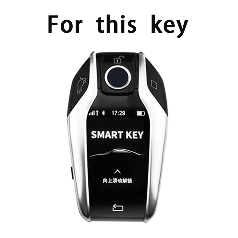 Pentru BMW Seria 5 7 G11 G12 G30 G31 G32 I8 I12 I15 G01 X3 G02 X4 G05 X5 G07 X7 Carcasă inteligentă pentru chei de mașină Husă de protecție Husă de protecție