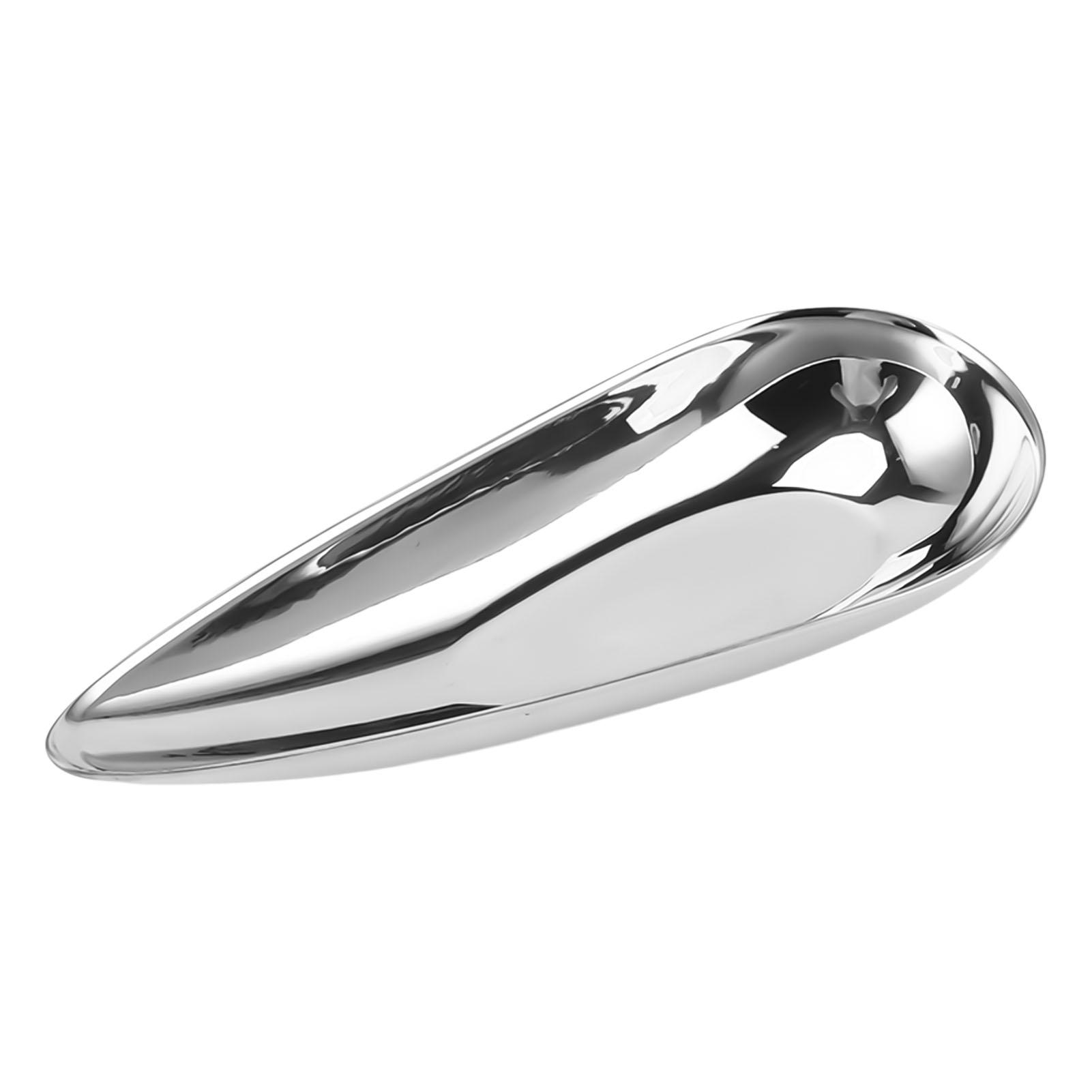 

Тарелка из нержавеющей стали для фруктов, мини-блюдо для приправ, маленькие орехи, полотенце для закусок, тарелка для домашнего ресторана S