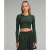 Swiftly Tech Cropped Long Sleeve Shirt 2.0 Legacy Green Legacy Green