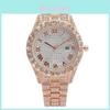 Starry Sky Ladies Wristwatch With Roman Pattern And Calendar For Formal Occasions
