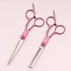 Hair Cutting Scissors 6" Japan Stainless Steel Hairdressing Scissors Thinning Shears Hair Scissors Set Styling Tool