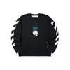 OFF WHITE Bluza z kapiącymi strzałkami Incompiuto OMBA037R20E300051001