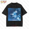Raport Pogodowy Vintage Luźny T-shirt Zespół Jazz Rock Muzyka Retro Z