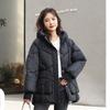 Cotton-padded Jacket Women's Korean Version of The Loose Hooded Padded Jacket Loose All-match Thick Warm Jacket