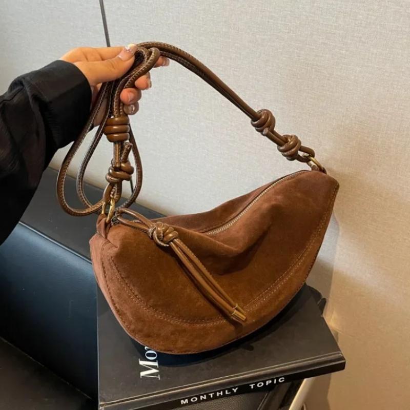 Super oblíbená dámská kabelka z umělého semiše, semišová, nová crossbody kabelka přes rameno, retro kabelka