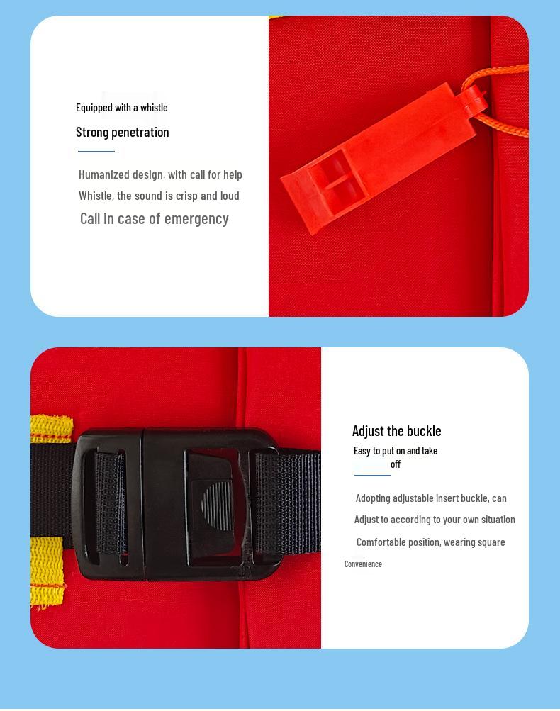 Marine Professional Life Jacket DFY-II CCS-Approved Rescue Vest for Inland River Safety, Firefighting, and Flood Control.