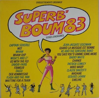 LP Record VARIOUS - Superb' Boum 83 EPC25276 Epic 1983 Netherland Pop Used