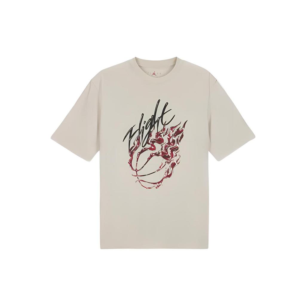 Jordan x Travis Scott Flight T-Shirt Light Mahogany Brown Men's DO4102-104