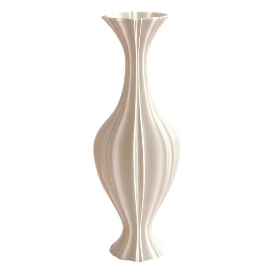 Glas Blumenbehälter für Schlafzimmer 3D Gedruckte Künstlerische Vase, Moderner Dekorativer Blumen Minimalistischer Behälter, Stilvolle Pflanzgefäße Balkon