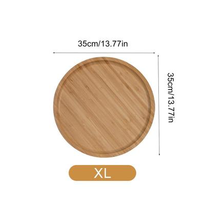 Serviertablett aus Nanmu-Bambus im japanischen Stil