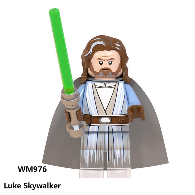Seria Gwiezdne Wojny Zestawy Klocków Zabawki Minifigurki Lego Zabawka dla Dzieci Wm971-wm78