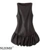 Frühling 2026 Europäischer & Amerikanischer Stil Mode Jumpsuit Puffkleid