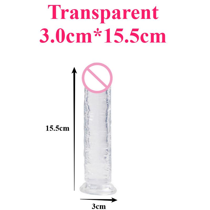 Realistic Big Dildo 7 Sizes Women Erotic Anal Sex Toys Dildo Suction Cup Jelly Dick Gay Soft Clitoris Vaginal Masturbators Penis