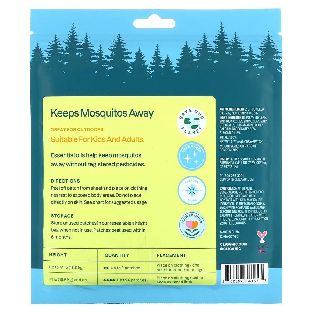 Adventure Patch, Mosquito Repellent Patch 90 sheets