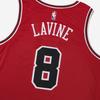 Nike Maillot de Basket à Col Rond avec Numéro Imprimé Édition Fan Sw 22-23 Hauts Homme Rouge DN2000-657