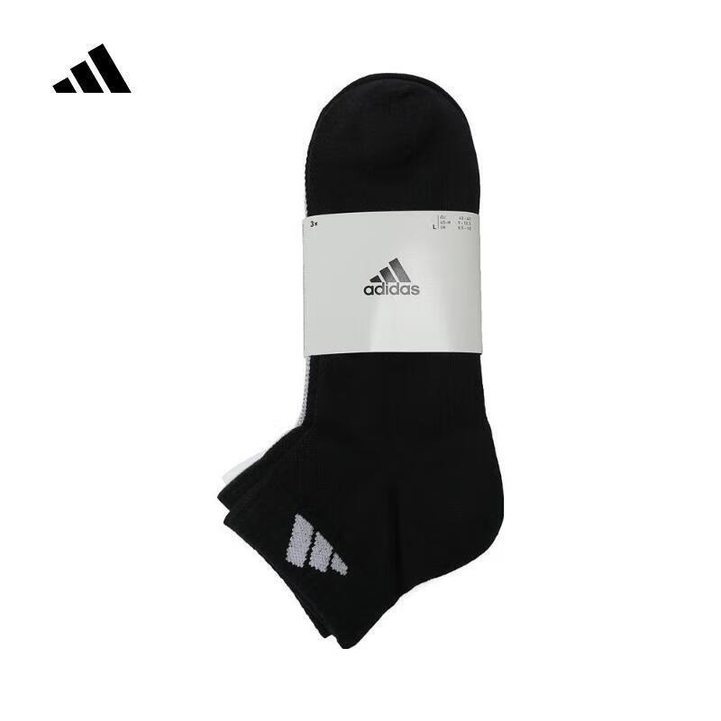 Adidas Unisex Training Ankle Socks - 3 Pack