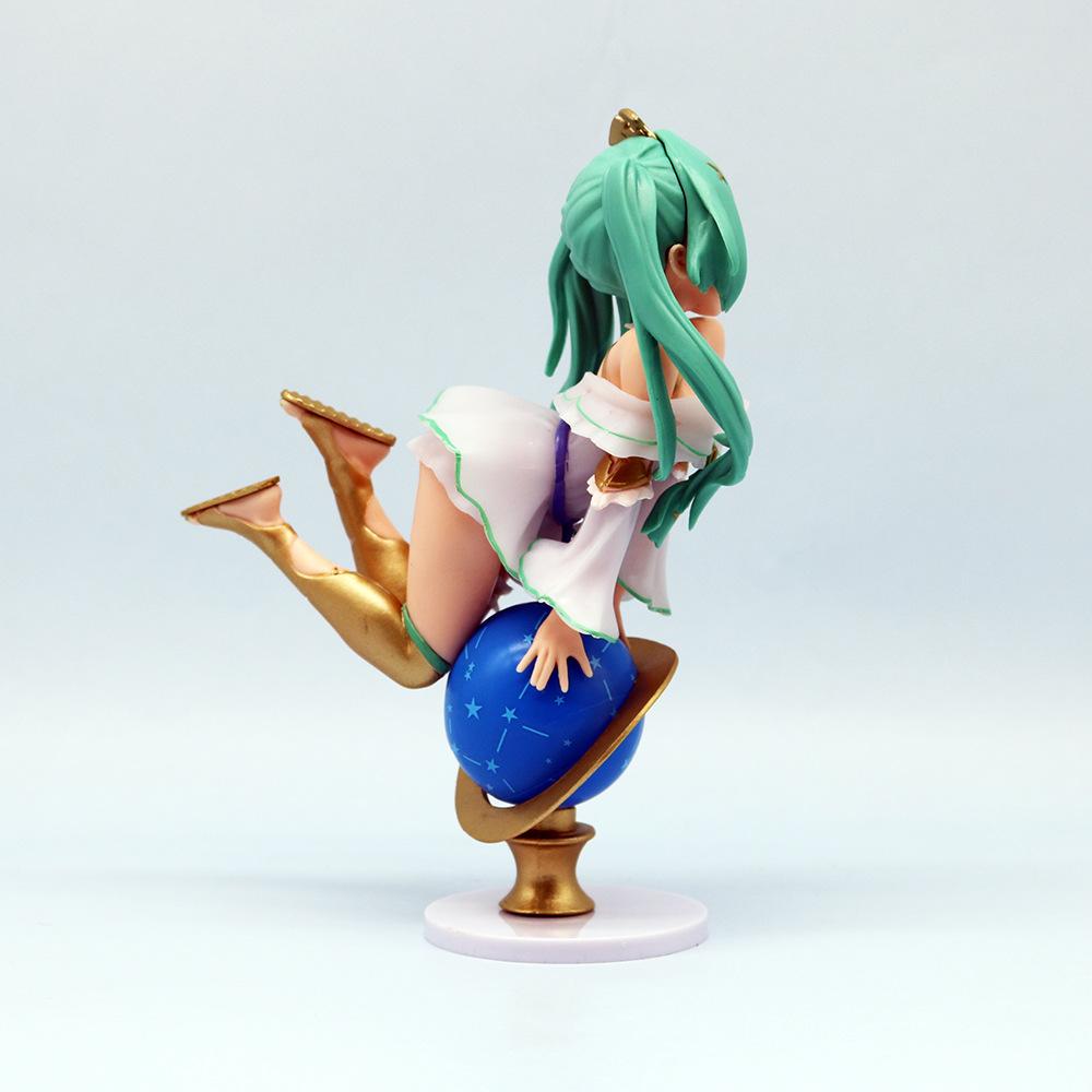 Glittering Star Anime Figure Kawaii Globe Girl Action Figure Adult Collection Model Doll Toy for Kid Gift