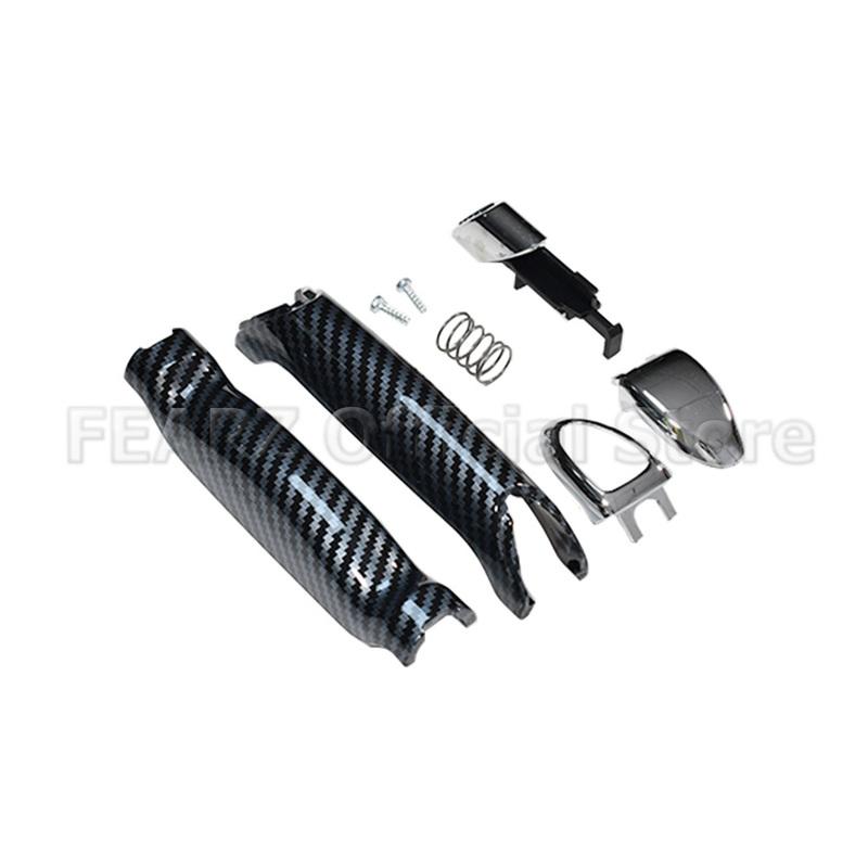 Carbon Fiber For Ford Galaxy S-MAX 2006-2015 Car Easy Install Parking Handbrake Stop Handle Lever Repair Kit 1774992 Auto Parts