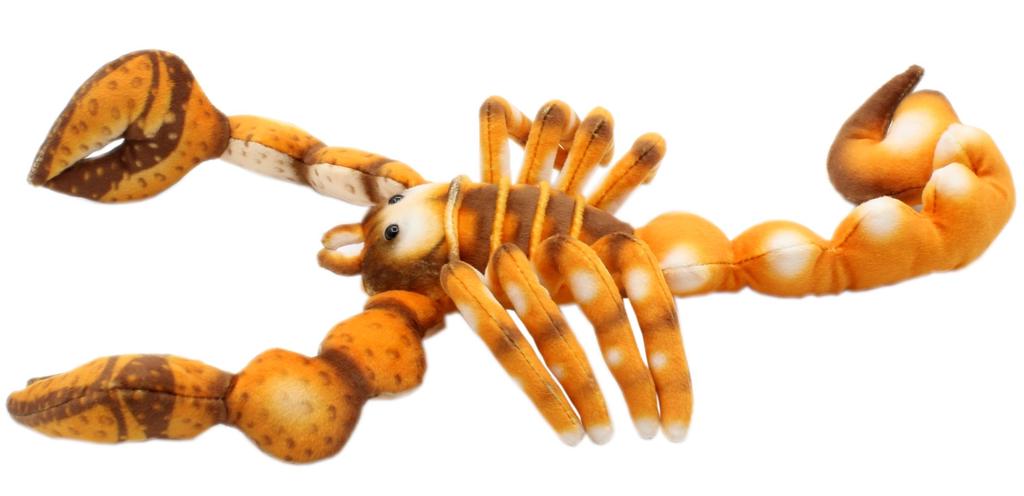 TAGLN Realistic Plush Scorpion Stuffed Animal Toy, Lifelike Halloween Costume, 40cm