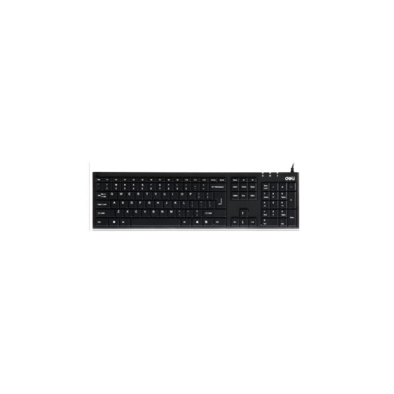 Deli 3711 Wired Keyboard and Mouse Combo