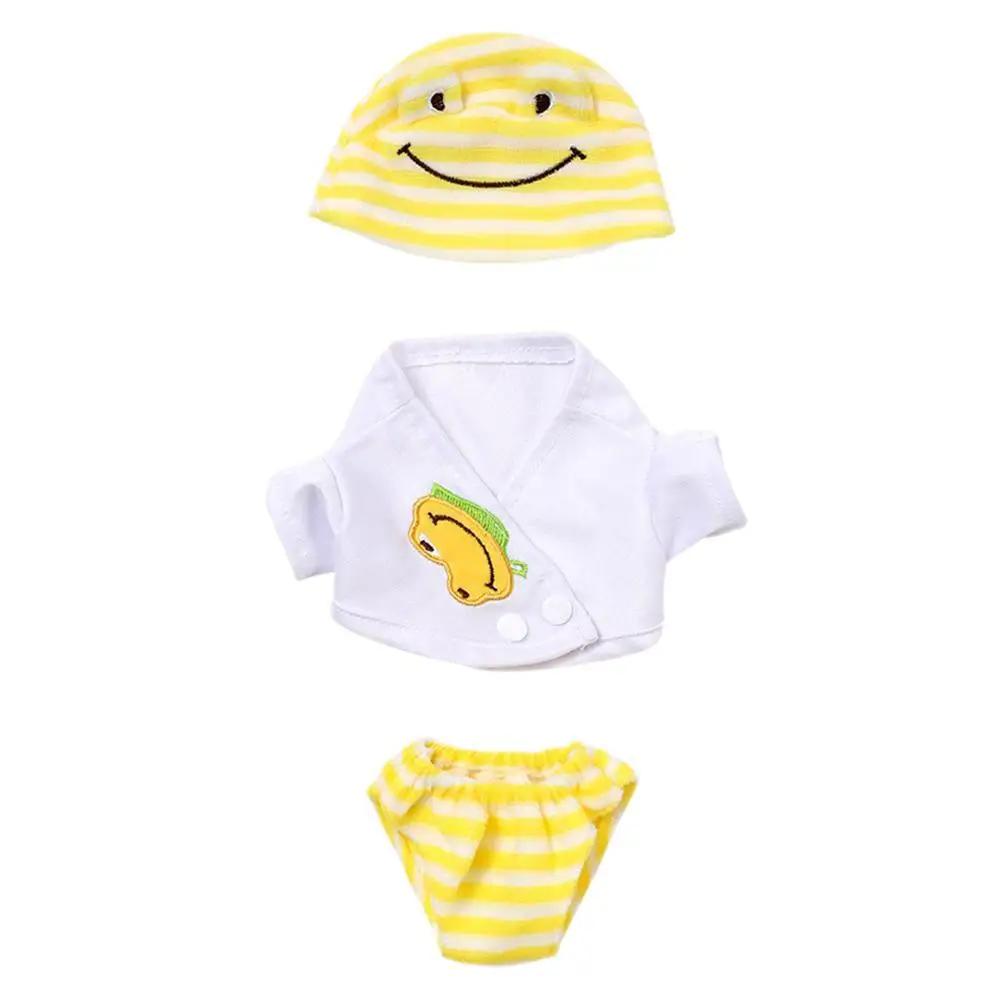 30cm Doll Clothes Cute Rabbit Frog Casual Outfit For Simulation Doll Change A Suit Soft Cloth Doll Set Sweater Doll Accesso J4M3