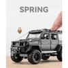 1/22 Modifizierte Version Benz G550 Legierungsauto Modell Diecast Simulation Metallspielzeug Geländewagen Automodell Ton und Licht Geschenk für Kinder