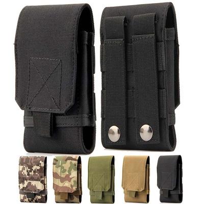 Bolsa Tática Militar Molle para Exterior Coldre Capa para Telemóvel Bolsa Cinto para Iphone 7/8Plus