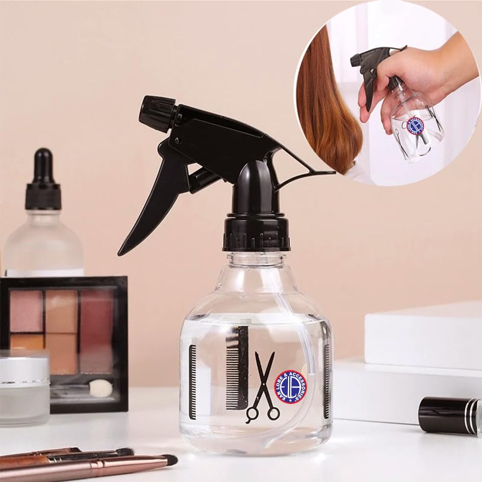 Ear Lobe & Accessories Personal/Profecional Imported 250ml Plastic Hair Spray Bottle