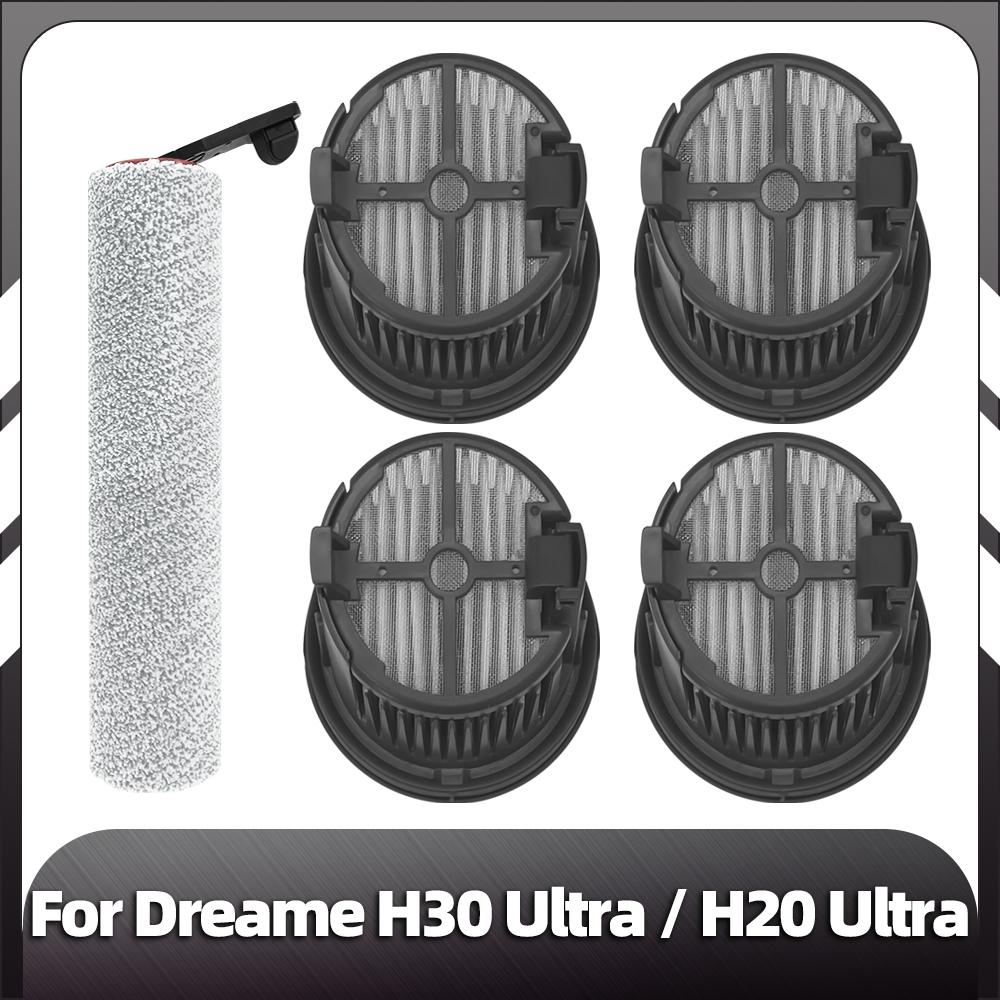 Kompatibel für Dreame H30 Ultra / H20 Ultra Staubsauger-Ersatzbürste, HEPA-Filter, Ersatzteile, Zubehör