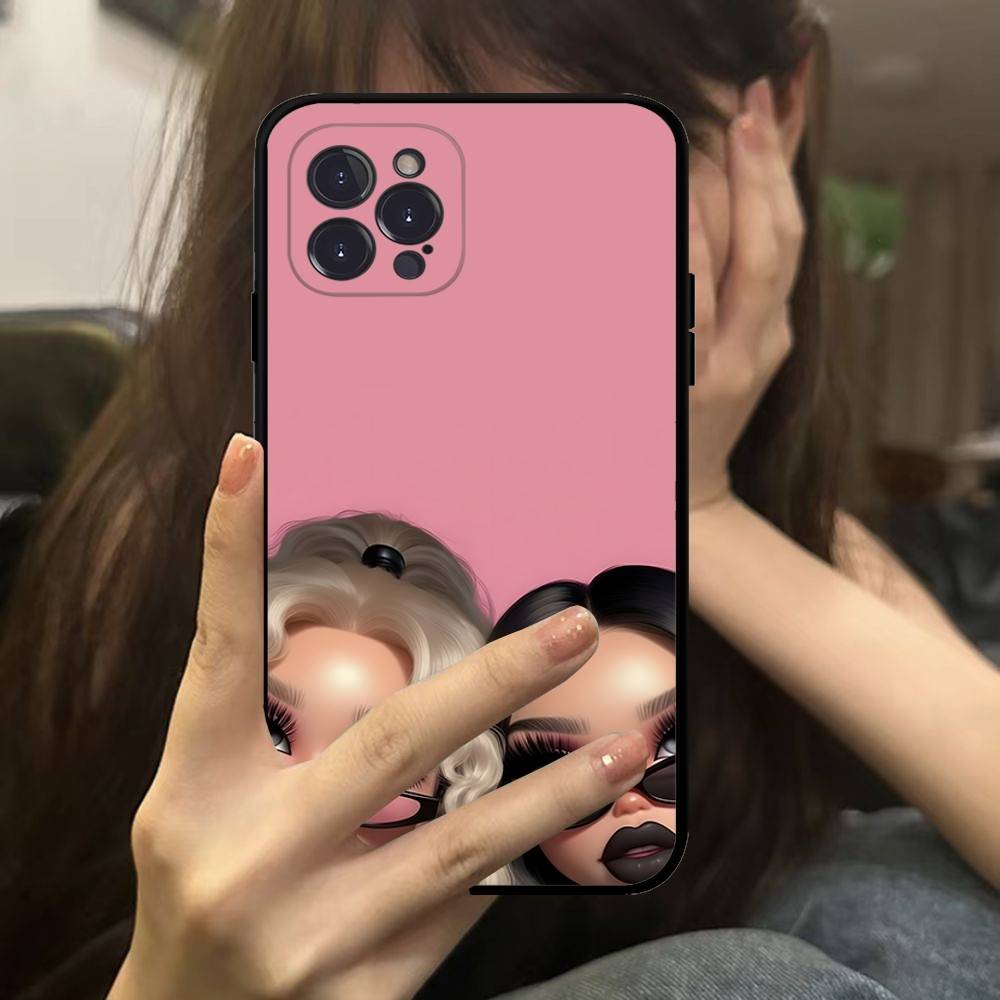 Cute B-Bratz D-Doll Phone Case For IPhone 17 16 14 15 13 12 11 Pro Max Plus Silicone Soft Cover